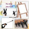 BRAVECOW 20 x spring clamps, clamping clamps with large span,