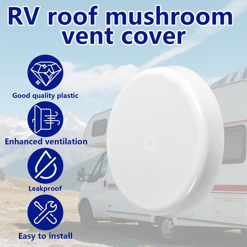 1pcs RV Roof Mushroom Vent Cap for Keystone Camper Trailer,
