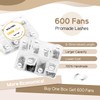 Premade Fans Eyelash Extensions 600 Fans 16D Handmade Volume Lashes