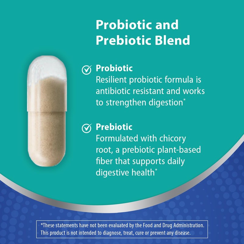 Florastor Select Pro+Pre Daily Probiotic and Prebiotic Supplement for Women