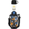 Thermos FJJ-801WF BK-BL Vacuum Insulated 2-Way Bottle, 0.8L/0.83L Black Blue
