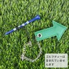 Regency Golf Tee Holder, Tee Keeper, Arrow Design, Saffiano Leather