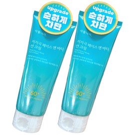 NEW Plant Nara Hypoallergenic Face and Body Sun Cream 150ml 2 x Large Capacity / NEW 식물나라 저자극 페이스 앤 바디 선크림 150ml 2개 대용량