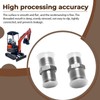 115757 Excavator Hydraulic Hose Thread Connector Compatible with AGT, TPM,