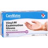 CareMates CareMates Vinyl Powder Free Examination Gloves, Large, 100 each