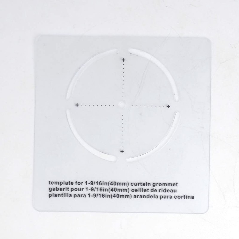 32 Pack Curtain Grommet Plastic Eyelet Rings Inner Diameter Curtain