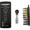 SIGNET 22092 Signet Ultra Short Ratchet with Bit Set