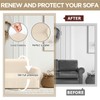 Peryiter 2 Pcs Loveseat Covers Slipcover Set for Couch Furniture