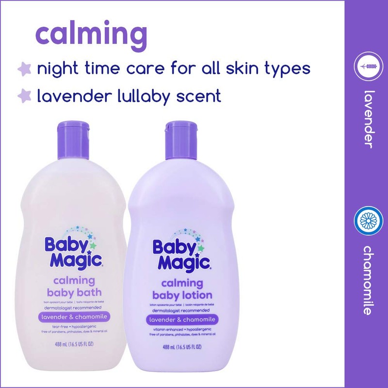 Baby Magic Calming Baby Bath |9oz | Lavender & Chamomile