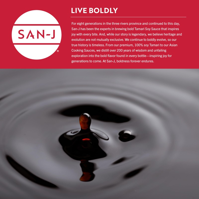 San-J - Gluten Free Tamari Lite Soy Sauce with 50%