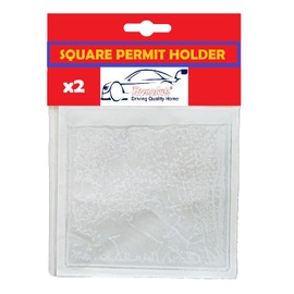 Xtremeauto 2X Car/Van/Lorry Truck Carpark Square Permit Ticket Holder