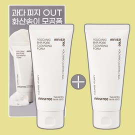 See detailed page [1+1] Innisfree Volcanic Baja Pore Foam Cleansing 130g Special / [1+1] 이니스프리 화산송이 바하 모공 폼클렌징 130g 기획 세