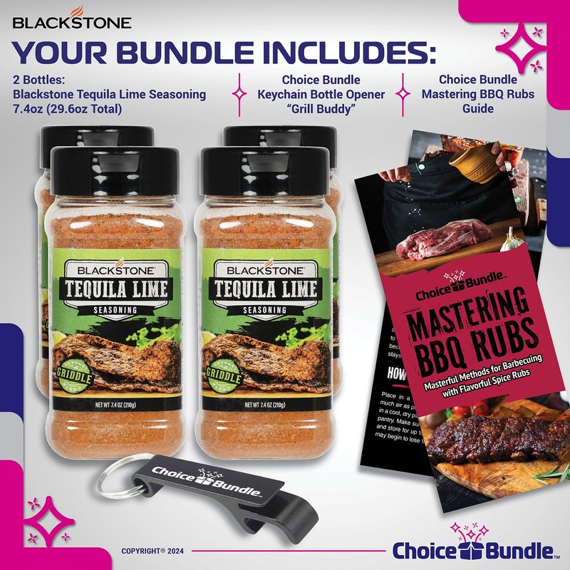 Blackstone Tequila Lime Seasoning – Gourmet Griddle Premium Barbecue Rub