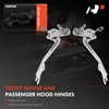 A-Premium Driver and Passenger Hood Hinges Compatible with Lincoln MKZ