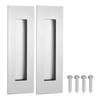 PATIKIL Recessed Finger Flush Pulls 6" 2 Pack Sliding Closet