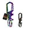 KEYSPACE Keyring Carabiner with Bottle Opener – Key Release with