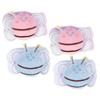 BIUDECO 4pcs Face Wash Wristband For Washing Face Pool Towel