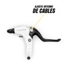 Palanca De Freno Mtb Bicicleta Aluminio Blanco