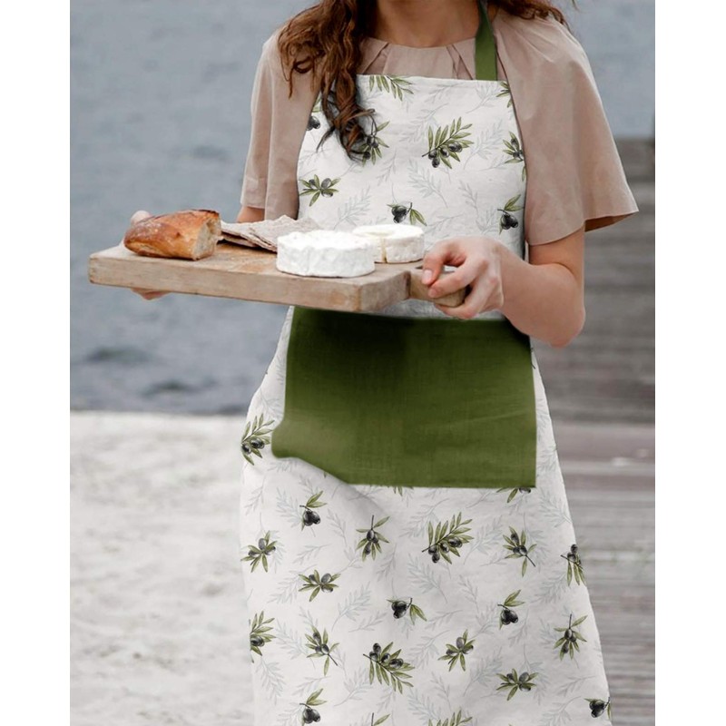Lashuma Kitchen Apron for Men and Women, Barbecue Apron with