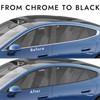 FAFALITHIC 4 in x 30 ft Chrome Delete Vinyl Wrap
