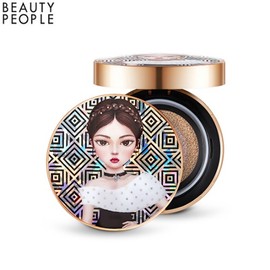 BEAUTY PEOPLE Absolute Lofty Girl Protein Ampoule Cover Cushion Foundation 18g [Season 10], Case#$%Shade:Black-23 Cover Sand