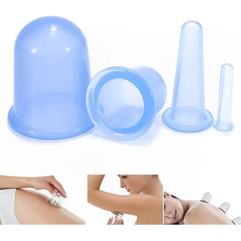 Ventosas De Silicona Para Masajes, 7 Piezas