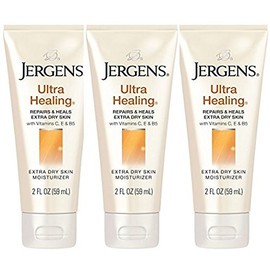 JERGENS Ultra Healing Extra Dry Skin Moisturizer, 2 oz. each by Jergens