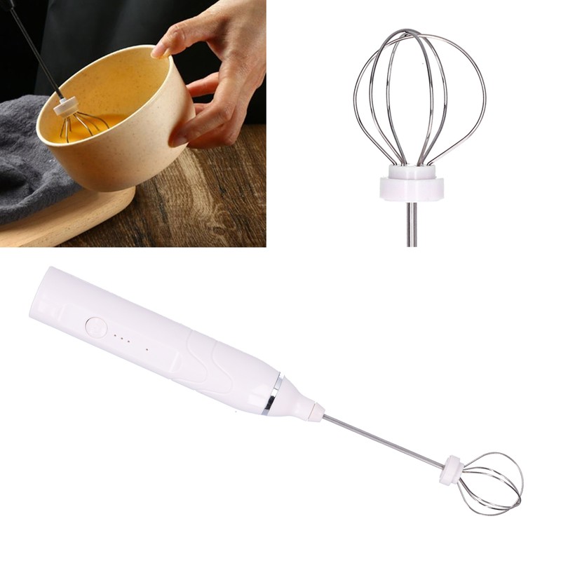 Milk Frother 3Gear MultiFunction Mixer HandHeld Electric Milk Foam Machine