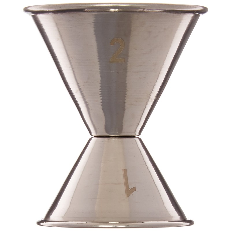 American Metalcraft J205 Jiggers, 2.5" Length x 2.5" Width, Silver