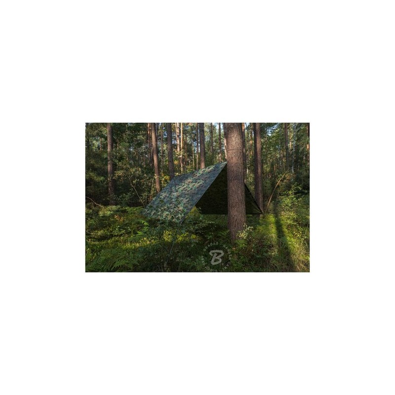 Tarp Parent Tarpaulin with Eyelets (2 x 3 m, Camo)