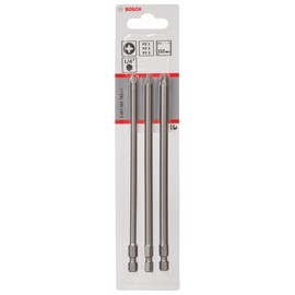 Bosch 2607001762 Screwdriver Bit, Pz, 152mm Length (Packing May Vary)
