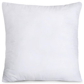 Utopia Bedding Throw Pillows (Set of 1, White), 22 x 22 Inches Pillows for Sofa, Bed and Couch Decorative Stuffer Pillow