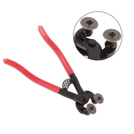 Mosaic Pliers Carbide Tile Pliers, Mosaic Tiles Work Tool, Carbide Wheels, Steel Body for Glass, Tiles, Ceramic