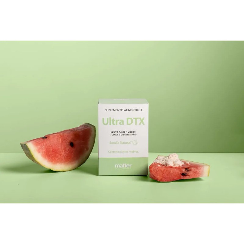 Suplemento en polvo Matter Smart Nutrienrs Detox sabor sandía x