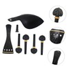 Kisangel 1 Set Violin Accessories Set Tailpiece Tuning Pegs Chin