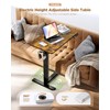 YOLEZO Electric Adjustable Height Standing Desk - Small Sit Stand