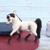 Simulación de Caballo Blanco Modelo Animal Estatua Chico Jugar Regalo