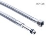 Faucet Supply Lines Connector Stainless Steel Braided Supply Hose 3/8-Inch