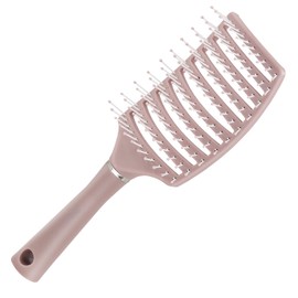 Hair Bursh Comb Hairdressing Styling Salon Tool, Curved Vented Hair Brush for Faster Blow Drying for Women, Men, Paddle Detangling Brush for Wet Dry Curly Thick Straight Hair