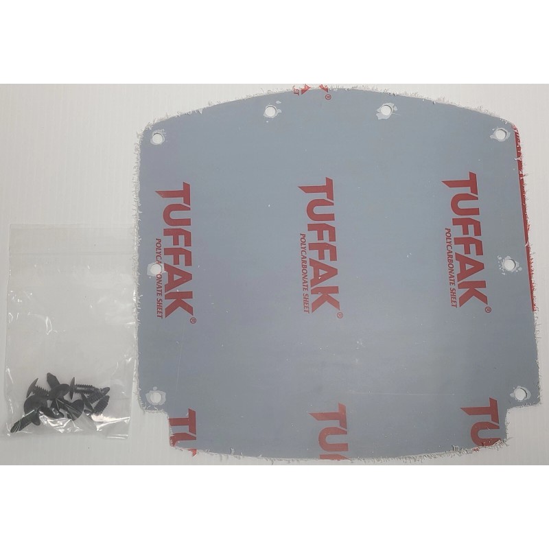 Vintage Paint 1993-1997 Ski-Doo F Chassis Headlight Cover Clear with