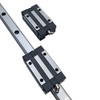 Coavoo HGH25 Linear Slider Bearing Blocks 2Pcs,25mm HG25 Linear Motion