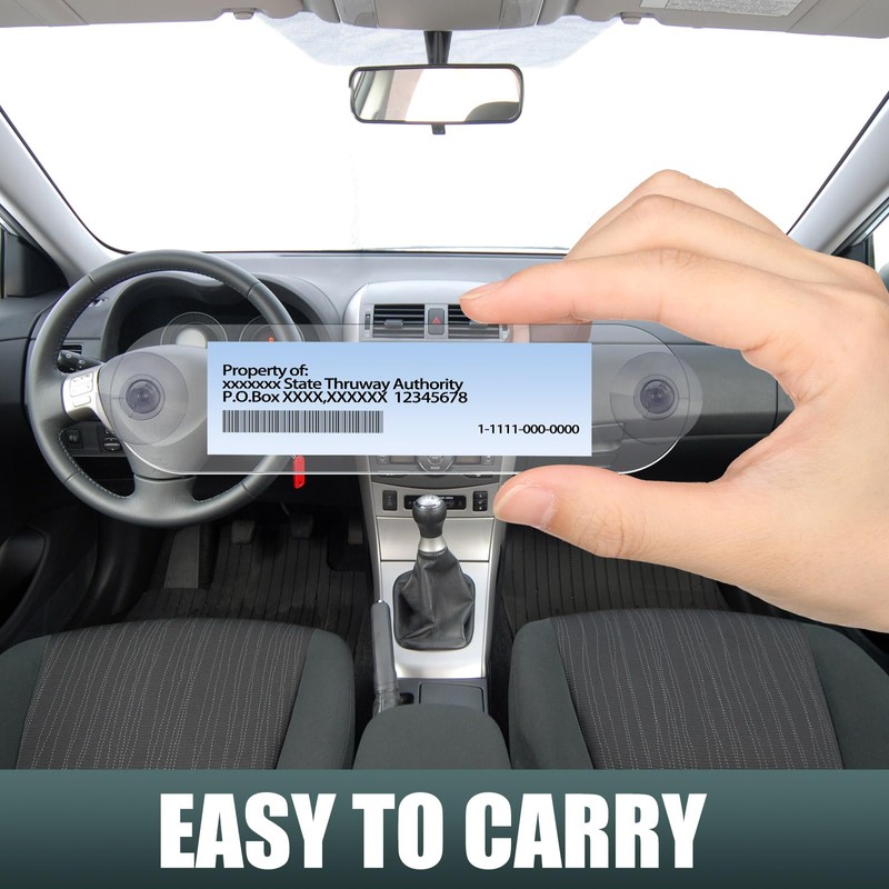 RattanView Ez Pass Holder Transponder Holder for Car Windshield Ez