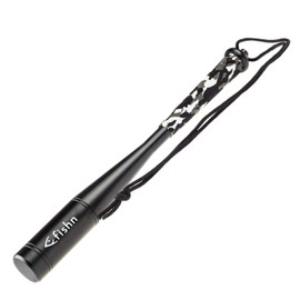 FISHN Robust aluminium fish bat - bat for killing fish - length: 25 cm. Weight: 115 g, non-slip handle - handy and practical, incl. a hand strap, black