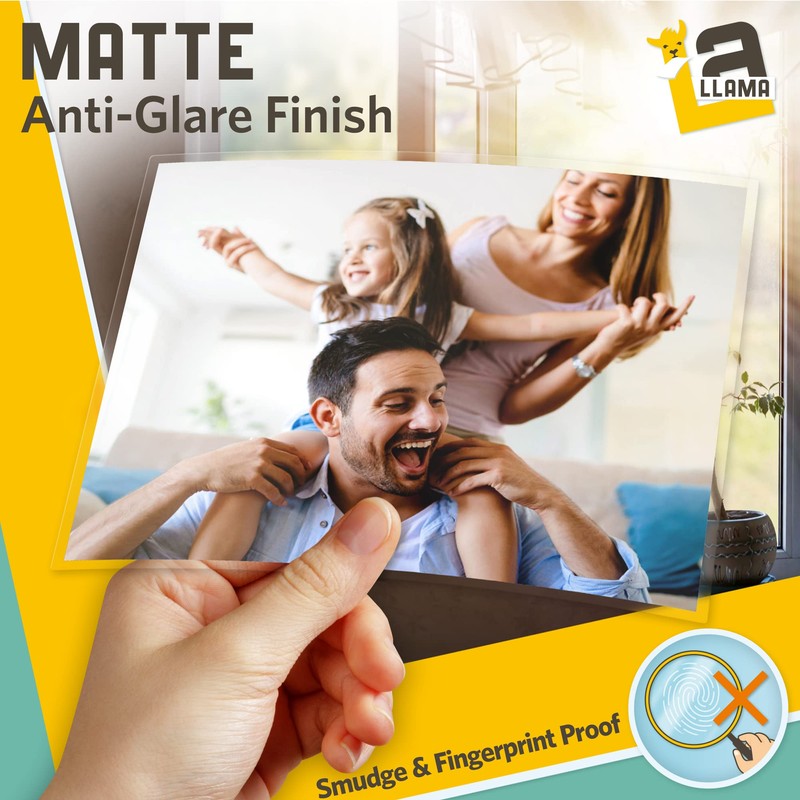 Matte Thermal Laminating Pouches, Matte Finish, 9 x 11.5 Inches