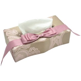 Royal Arden Tissue Case, Opera Pink, W 10.6 x D 5.5 x H 3.3 inches (27 x 14 x 8.5