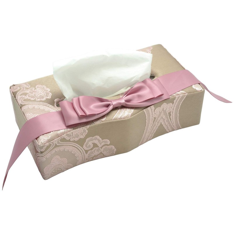 Royal Arden Tissue Case, Opera Pink, W 10.6 x D