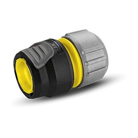 Kärcher 2.645-195.0 Premium Universal Hose Connector, Black/Grey/Yellow, 140.0 mm*51.0 mm*82.0 mm