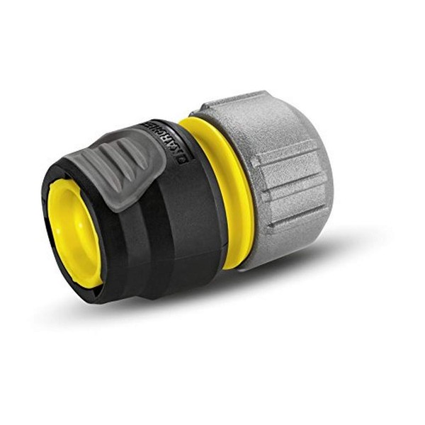 Kärcher 2.645-195.0 Premium Universal Hose Connector, Black/Grey/Yellow, 140.0 mm*51.0 mm*82.0