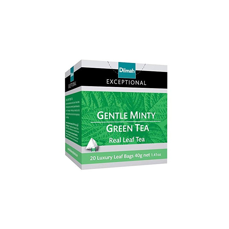 Dilmah Exceptional Gentle Minty Green, 40 Grams