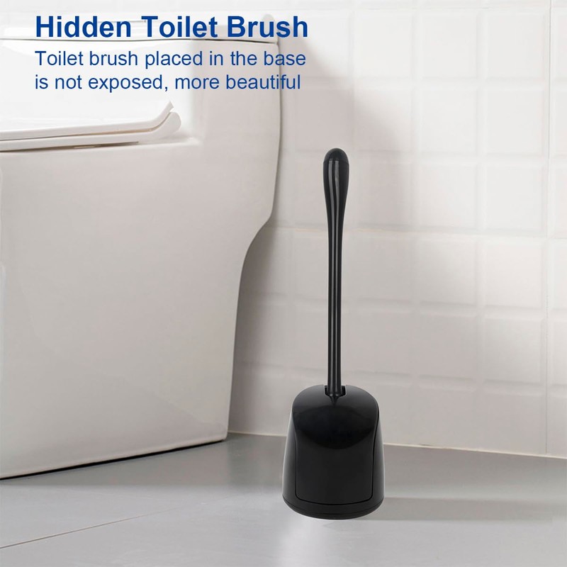 CELOX Toilet Bowl Brush and Holder for Bathroom Cleaning, 2